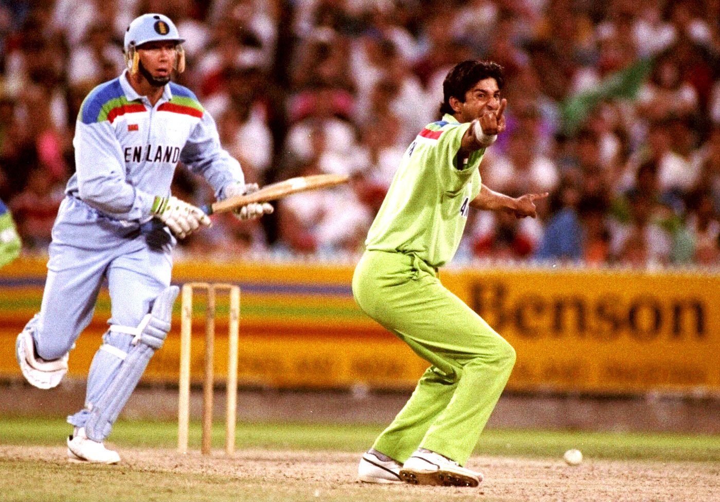 It Wasim that did it: Akram sealed the deal first with the bat, then the ball
