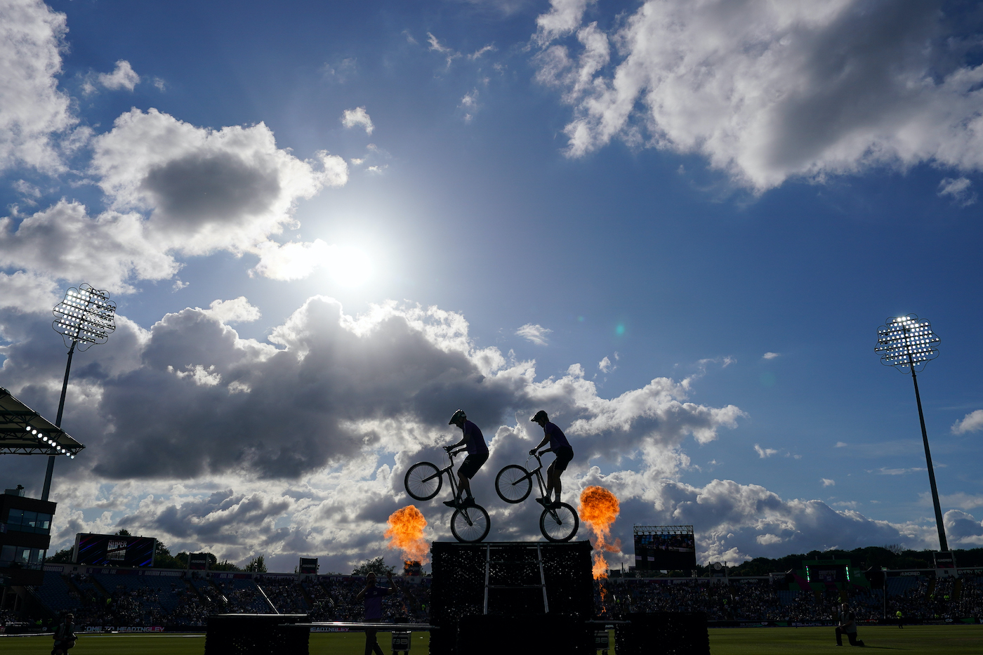 Wheels up at the Hundred: it's cutting-edge entertainment